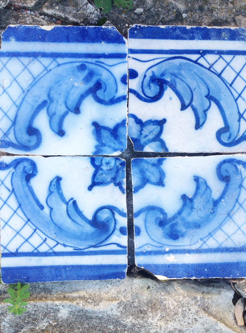 Portuguese tiles were widely used in the decoration